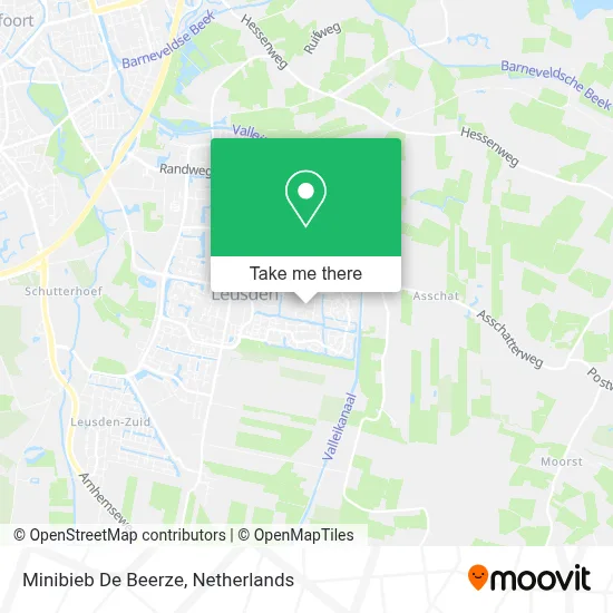 Minibieb De Beerze map