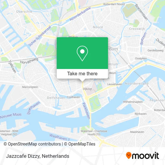 Jazzcafe Dizzy map