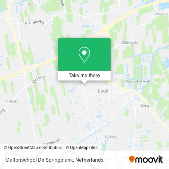 Daltonschool De Springplank Karte