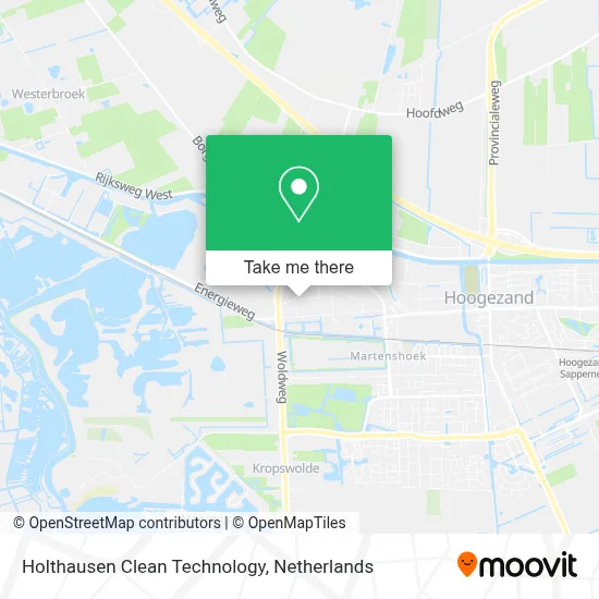 Holthausen Clean Technology map