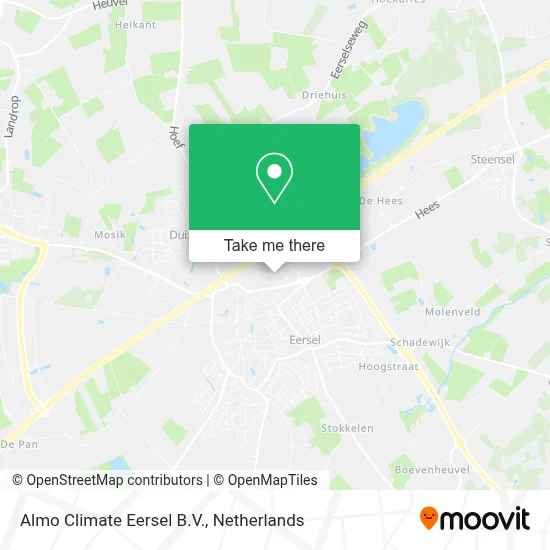 Almo Climate Eersel B.V. map