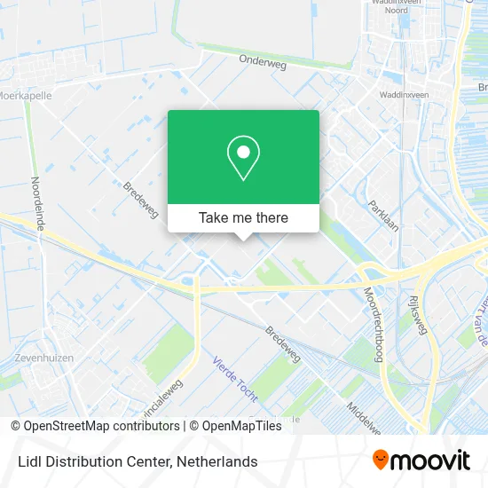 Lidl Distribution Center map