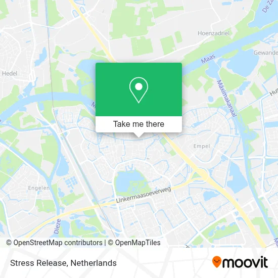 Stress Release map