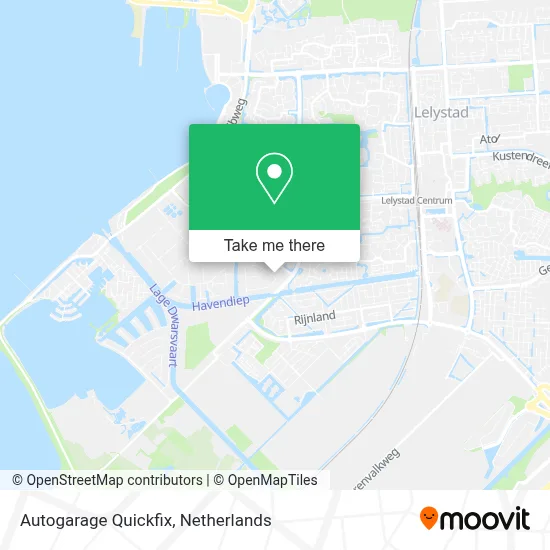Autogarage Quickfix Karte
