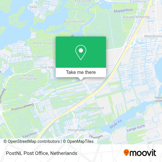Postnl Postkantoor map