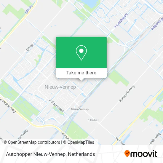 Autohopper Nieuw-Vennep Karte