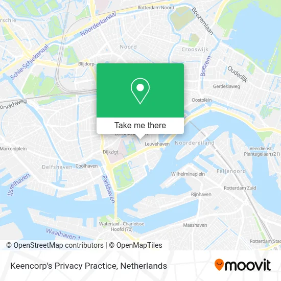 Keencorp's Privacy Practice map