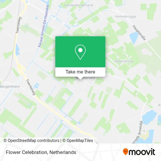 Flower Celebration map