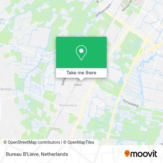 Bureau B'Lieve map