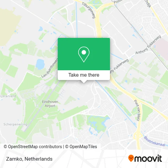 Zamko map