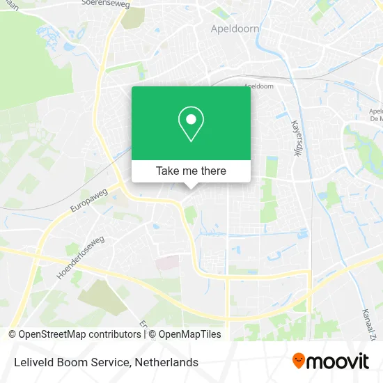 Leliveld Boom Service map