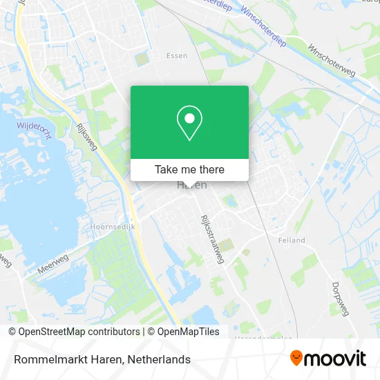 Rommelmarkt Haren map