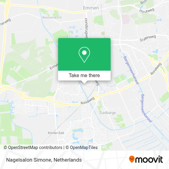 Nagelsalon Simone map