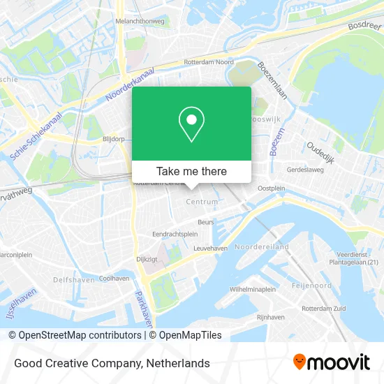 Good Creative Company map