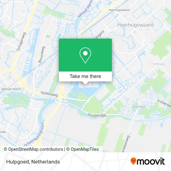 Hulpgoed map