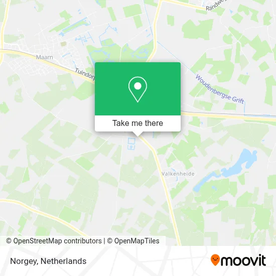 Norgey map