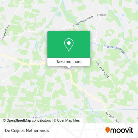 De Ceijser map
