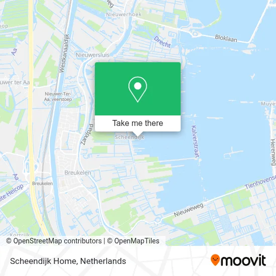 Scheendijk Home map