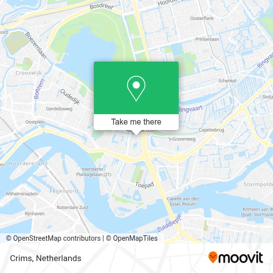 Crims map