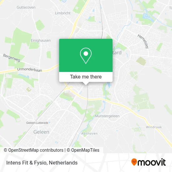 Intens Fit & Fysio map