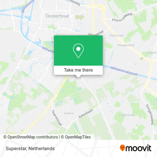 Superstar map