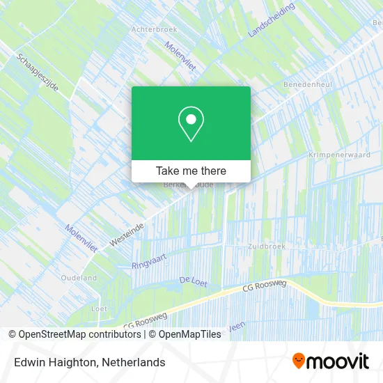 Edwin Haighton map
