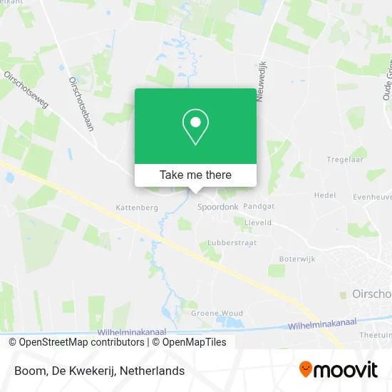 Boom, De Kwekerij map