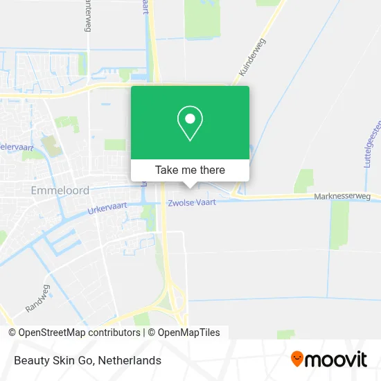 Beauty Skin Go map