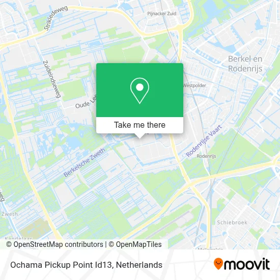 Ochama Pickup Point Id13 map