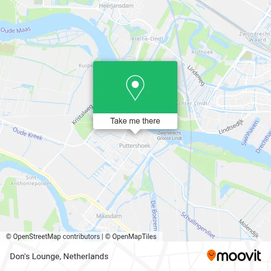 Don's Lounge map