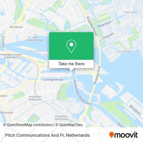 Pitch Communications And Pr map