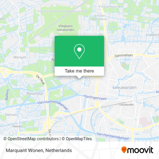 Marquant Wonen map
