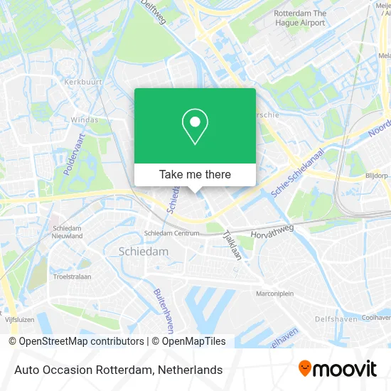 Auto Occasion Rotterdam map