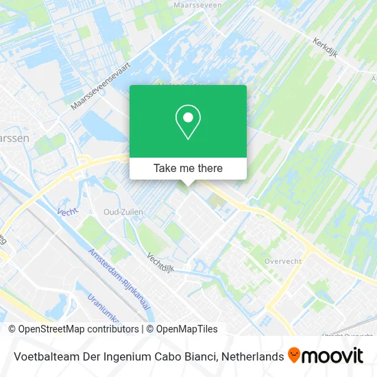 Voetbalteam Der Ingenium Cabo Bianci map