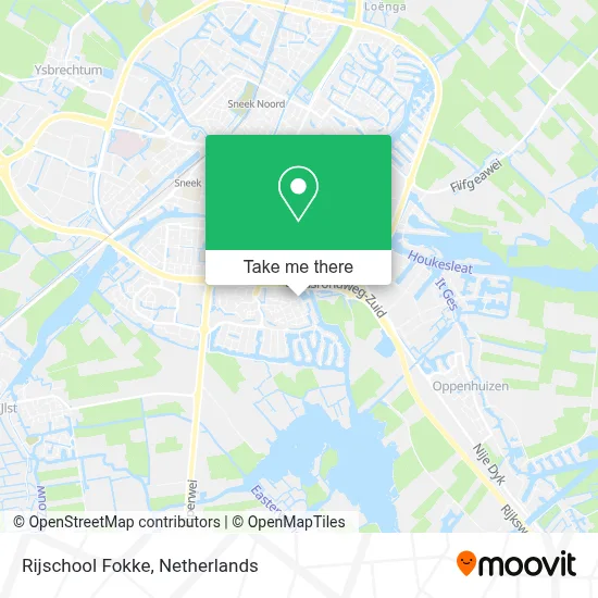 Rijschool Fokke map