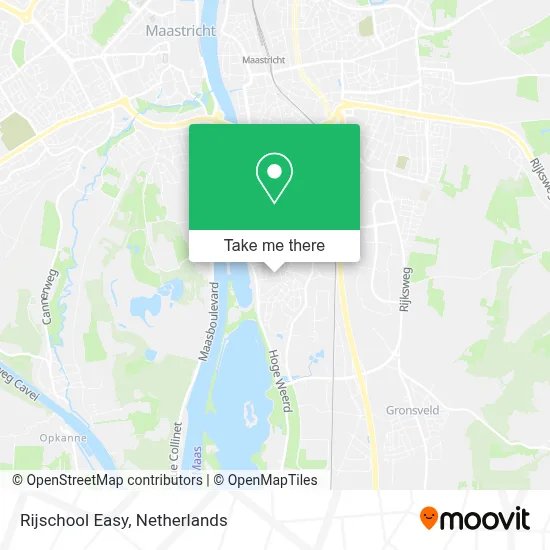 Rijschool Easy map