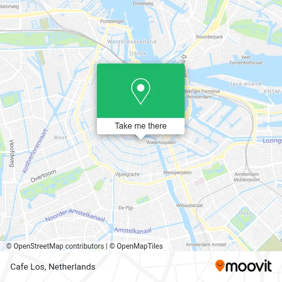 Cafe Los map