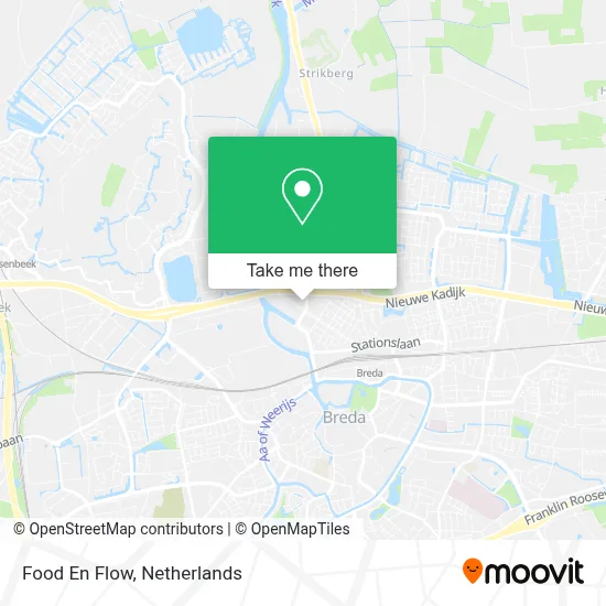 Food En Flow map