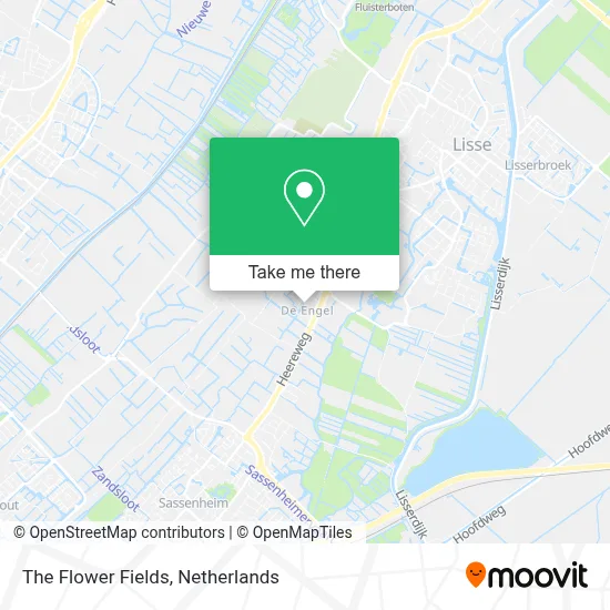 The Flower Fields map