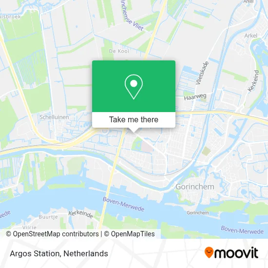 Argos Station Karte