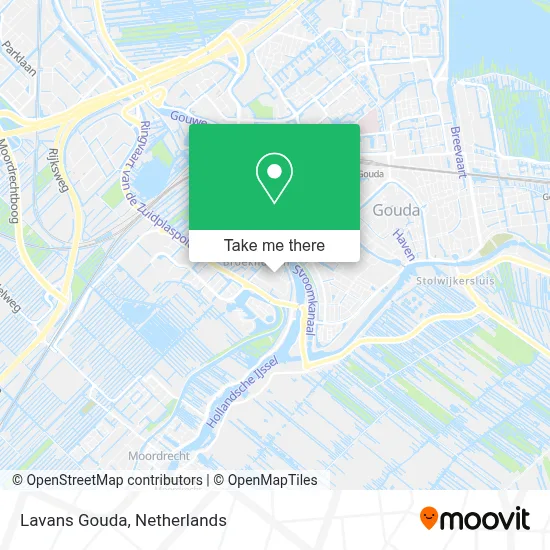 Lavans Gouda map