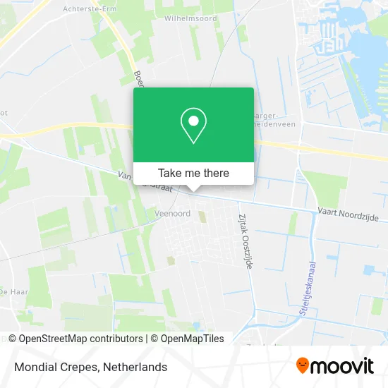 Mondial Crepes map