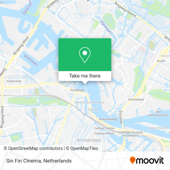 Sin Fin Cinema map