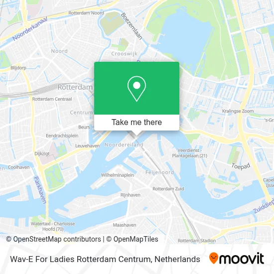 Wav-E For Ladies Rotterdam Centrum map