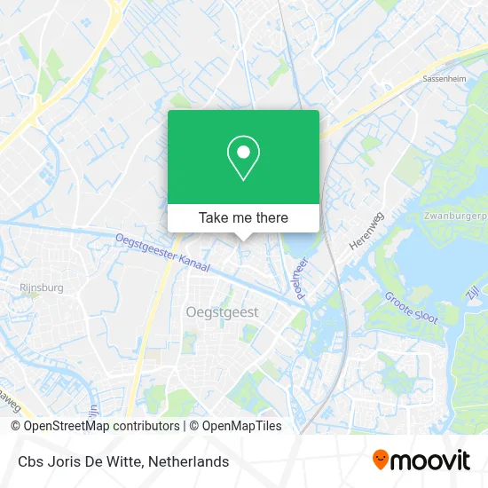 Cbs Joris De Witte map