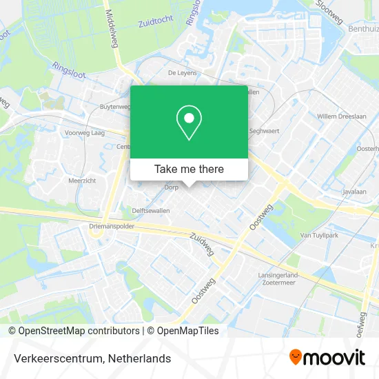 Verkeerscentrum map