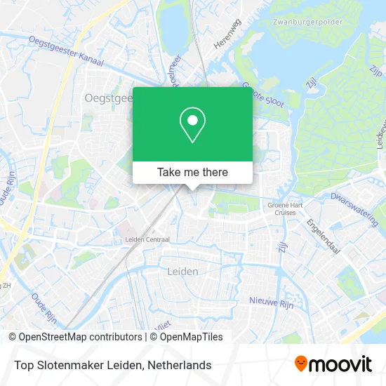 Top Slotenmaker Leiden map