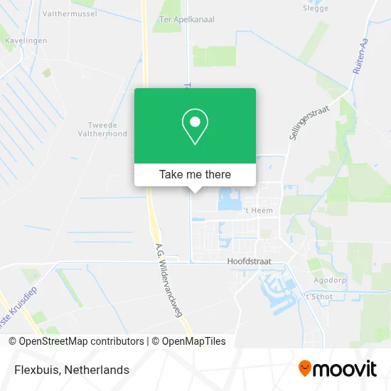 Flexbuis map