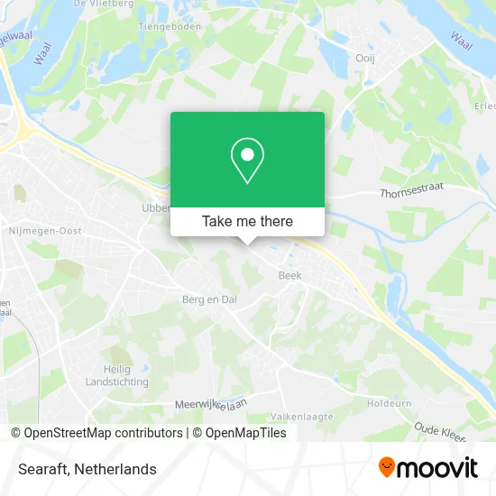 Searaft map
