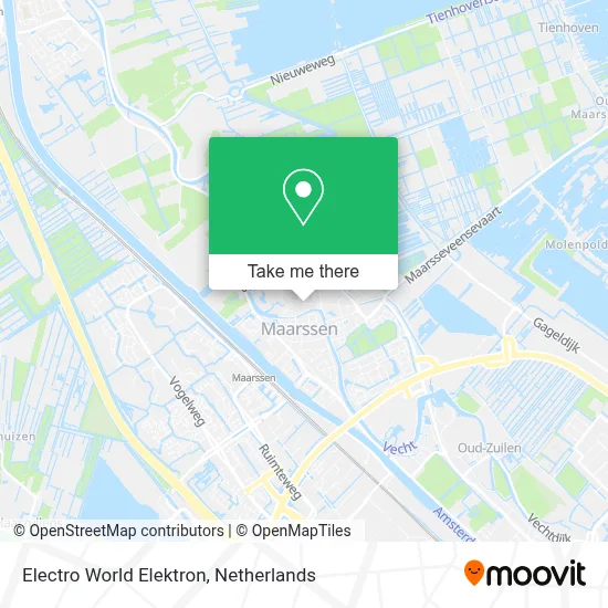 Electro World Elektron map